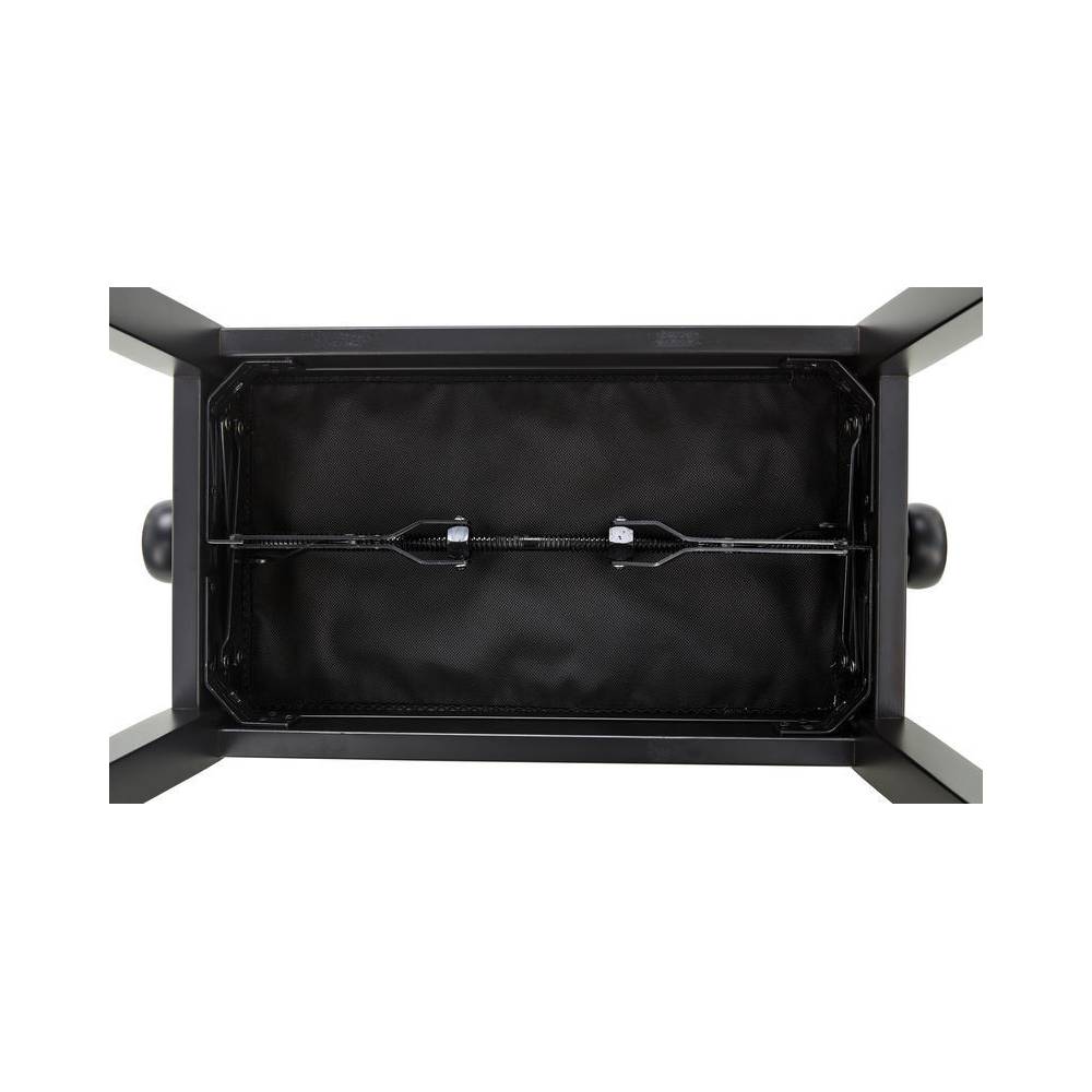 Konig & Meyer 13970 pianobank mat zwart met kunstlederen zitting