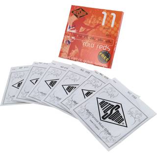 Rotosound R11 Roto Reds set elektrische gitaarsnaren 011 - 048