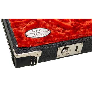 Fender Deluxe Hardshell Case Black Orange