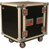 Gator Cases G-TOUR 12U CAST houten doubledoor flightcase 12U