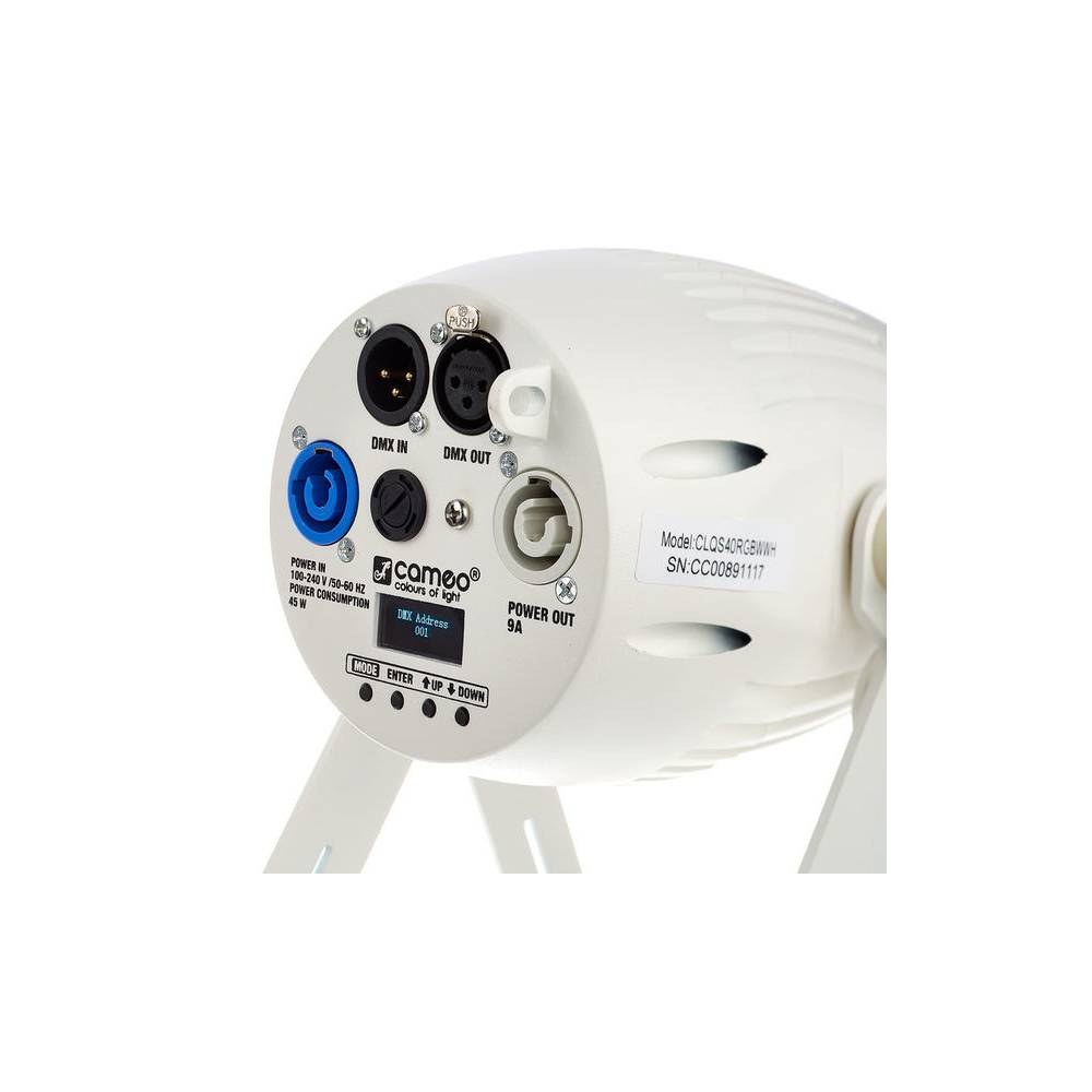 Cameo Q-SPOT 40 RGBW WH spot