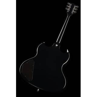 Gibson Modern Collection SG Standard Ebony elektrische gitaar met softshell koffer