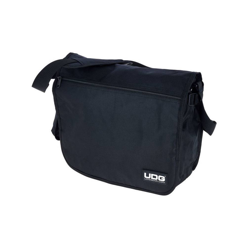 Ultimate CourierBag  Black, Orange inside