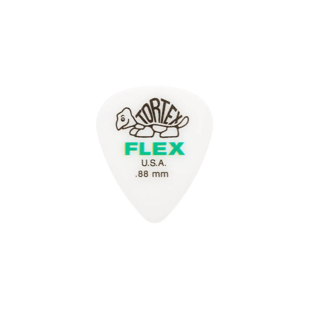 Dunlop Tortex Flex Standard plectrums 0.88 mm (12 stuks)