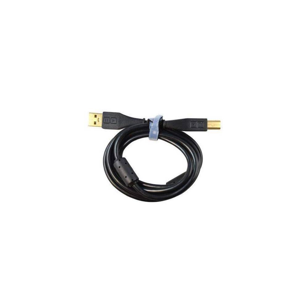Chroma Cable Rechte USB-kabel 1,5m Zwart