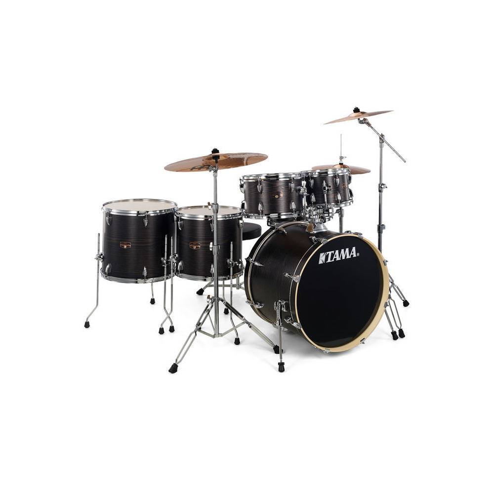 Tama IE62H6W-BOW Imperialstar Black Oak Wrap 6d. drumstel