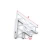 Showtec FQ30 Vierkant truss 001 hoek 45g