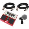 Boss VE-20 Vocal Performer + microfoon + kabels