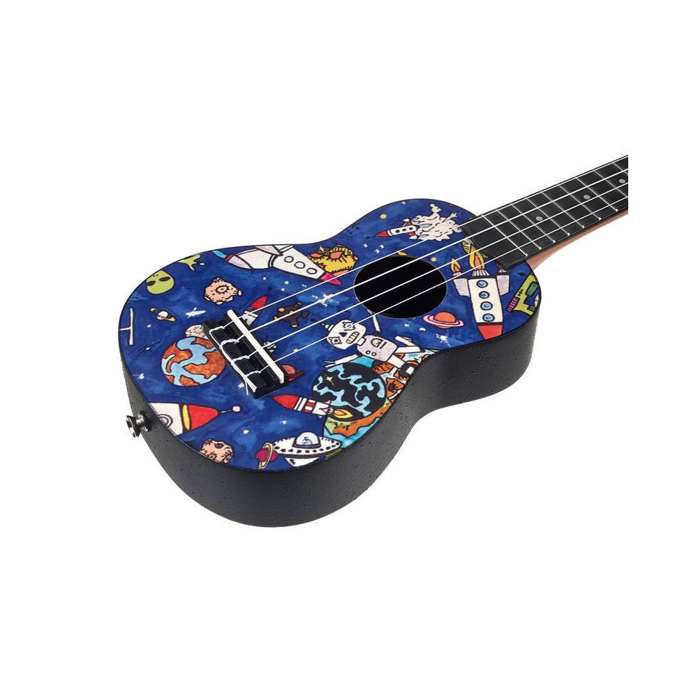 Ortega Keiki K2-SP Spaceman ukelele set