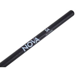Nova by Vic Firth N5ANB 5A drumstokken met nylon tip, zwart