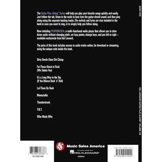 Hal Leonard Guitar Play Along Volume 149 ACDC Hits