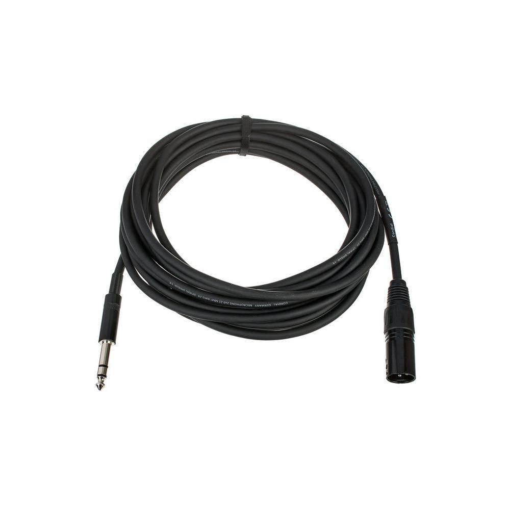 Cordial EM6MV Elements verloopkabel XLR male - 6.3mm TRS jack 6m