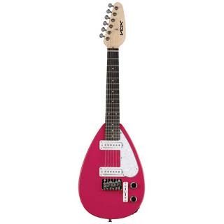 VOX Mark III Teardrop Mini Loud Red elektrische gitaar in mini-formaat met draagtas