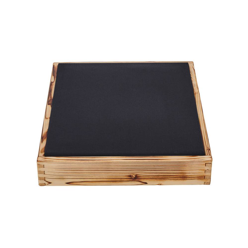 Ekustik Woody Kid 600x600x100 Black absorptiepaneel