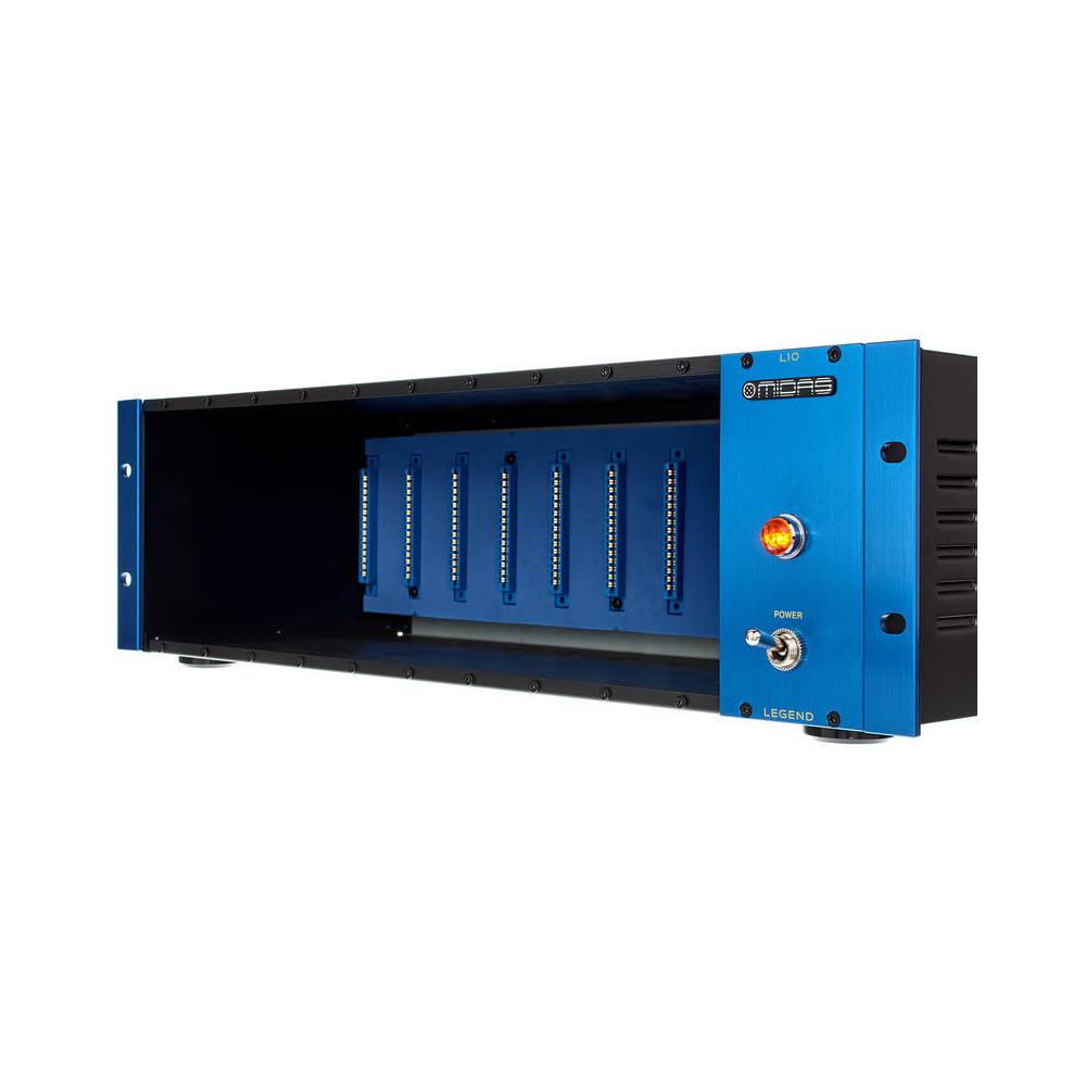 Midas L10 500 Series Rackmount Frame voor 10 Modules