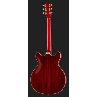 Guild Newark St. Collection Starfire I DC Cherry Red semi-akoestische gitaar