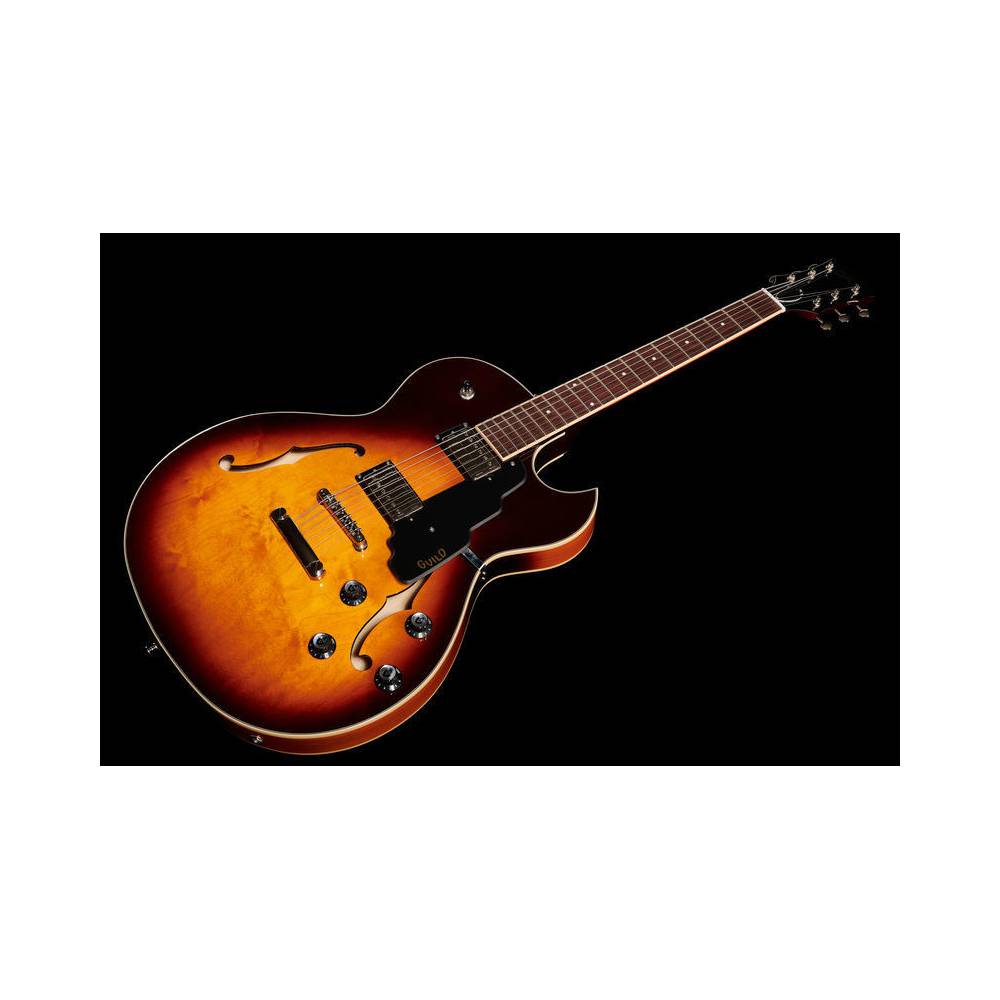 Guild Newark St. Collection Starfire I SC Antique Burst semi-akoestische gitaar