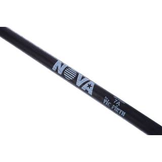 Nova by Vic Firth N7ANB 7A drumstokken met nylon tip, zwart
