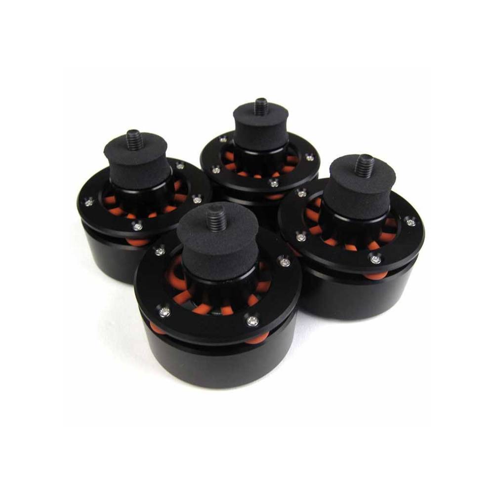 Isonoe anti-rumble voet zwart (set van 4)