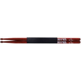 Nova by Vic Firth N5AR 5A drumstokken met houten tip, rood