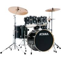 Tama IE50H6W-HBK Imperialstar Hairline Black 5d. drumstel