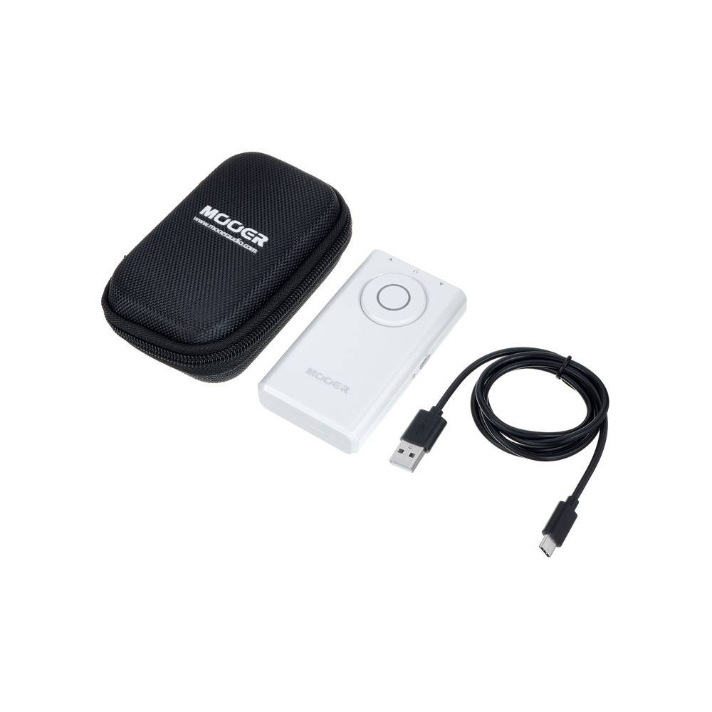 Mooer Prime P1 Intelligent Pedal White - Multi-Effects Loader / Audio Interface