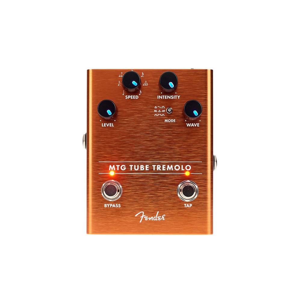 Fender MTG Tube Tremolo effectpedaal met NOS 6205 micro tube