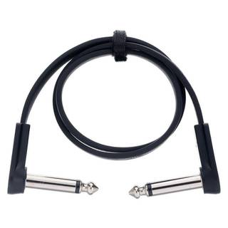 Cordial EI0.45RR Elements patch kabel plat 2x haakse 6.3mm TS jack - 45 cm