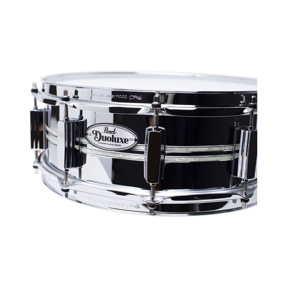 Pearl DuoLuxe Chrome/Brass 14 x 5 inch snaredrum