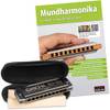 Cascha HH 1630 DE Master Edition Blues mondharmonica set + leerboek