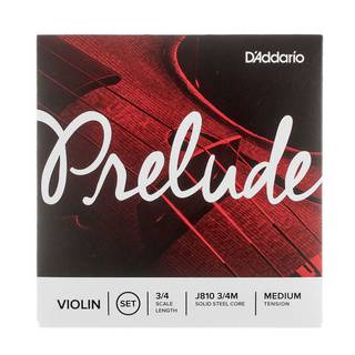 D'Addario Prelude J810 3/4 Medium vioolsnaren set