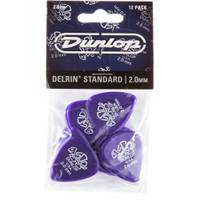 Dunlop Delrin 500 2.0mm 12-pack plectrumset violet