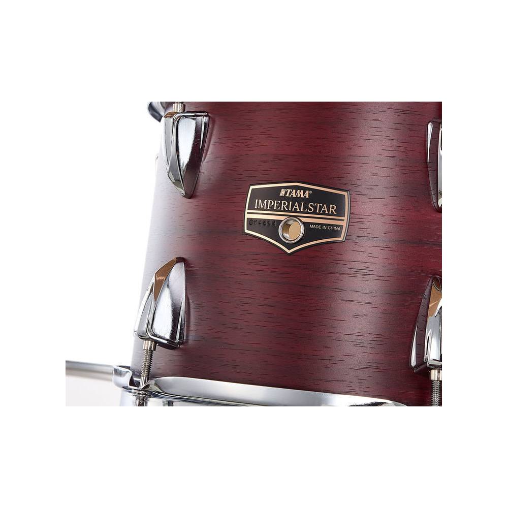 Tama IE62H6W-BWW Imperialstar Burgundy Walnut Wrap 6d. drumstel