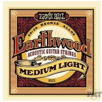 Ernie Ball 2003 Earthwood Medium Light Acoustic 80/20 Bronze