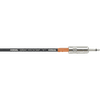 Cordial CPI0.6ZZ Peak Minijack (3.5 mm TS) mono patch kabel zwart 60 cm