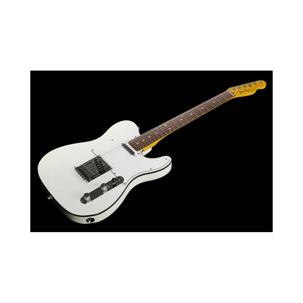 Fender American Ultra Telecaster Arctic Pearl RW met koffer