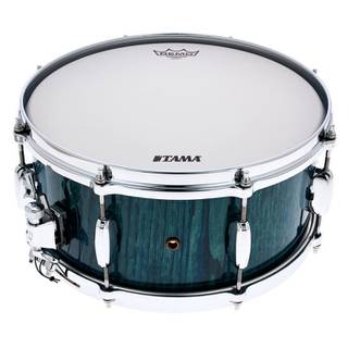 Tama TWS1465-LIC Star Walnut snare Light Indigo Japanese Chestnut 14 x 6.5