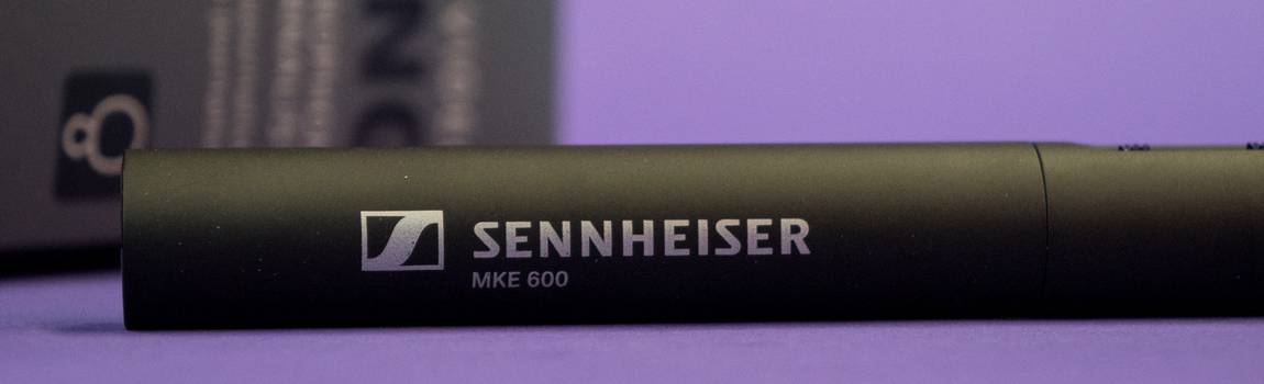 Sennheiser MKE600 shotgun microfoon