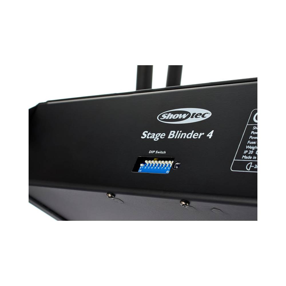 Showtec Stage Blinder 4 DMX Black Bulb 120V 650W DWE
