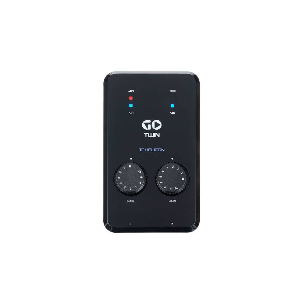TC Helicon Go Twin mobiele audio interface
