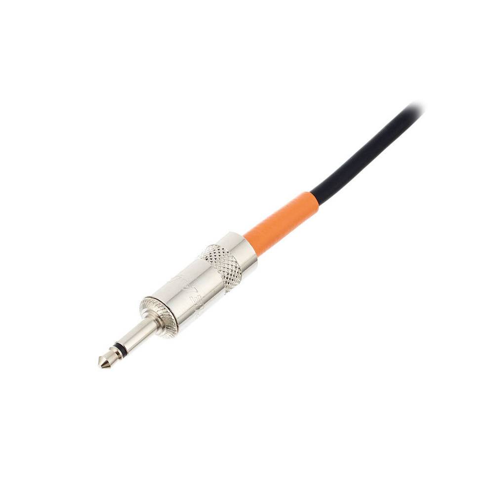 Cordial CPI0.6ZZ Peak Minijack (3.5 mm TS) mono patch kabel zwart 60 cm