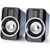 Nedis GSPR20020BK 2.0-stereo gaming speaker voor PC en notebook 3.5 mm