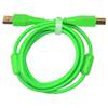 Dj TechTools Chroma Cable straight USB 1.5 m groen