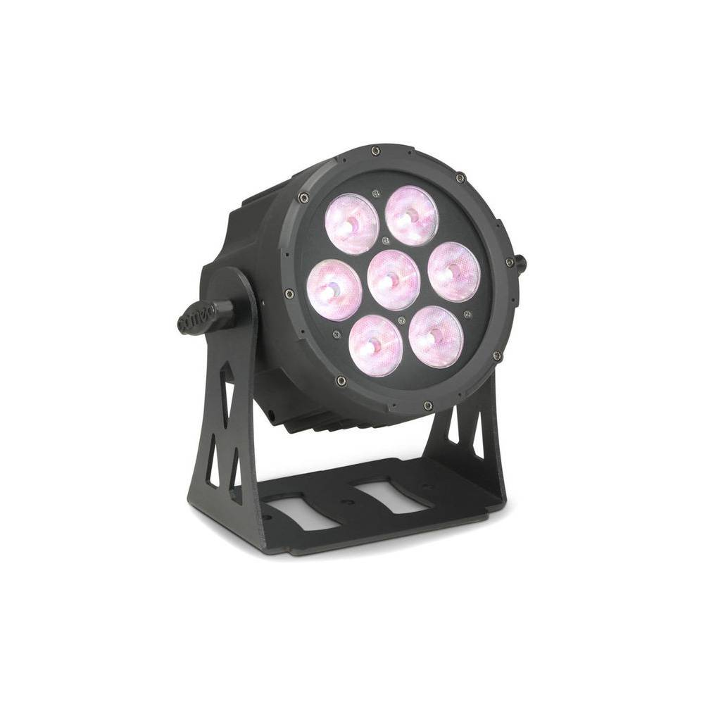 Cameo Flat Pro 7 Spot 7 x 15W RGBW platte LED-par indoor