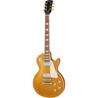 Gibson Original Collection Les Paul Deluxe 70s Goldtop elektrische gitaar met koffer
