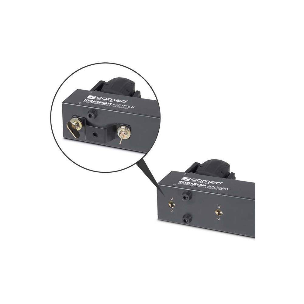 Cameo Hydrabeam 400RGBW 4 RGBW moving-heads op bar
