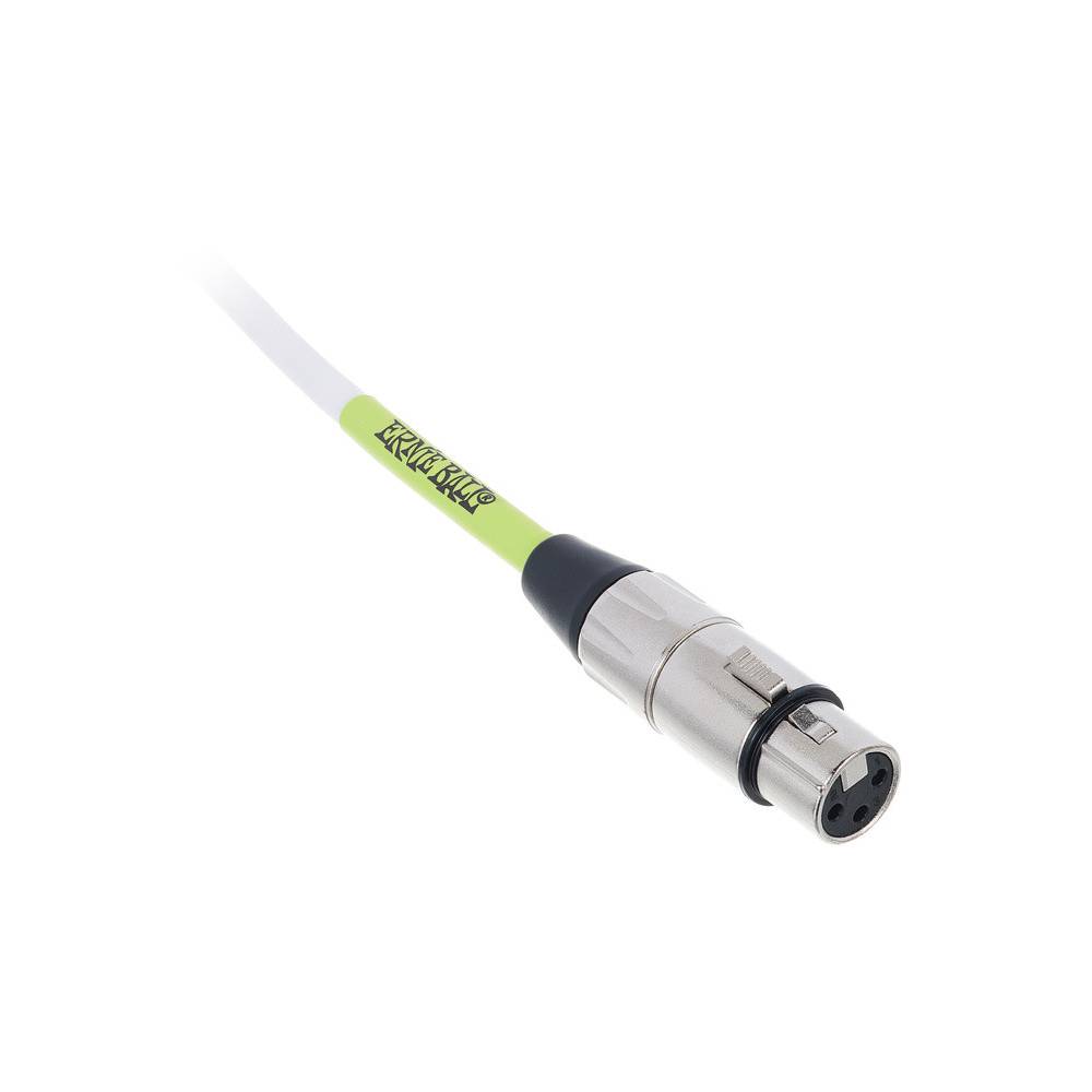 Ernie Ball 6389 microfoonkabel XLR male-XLR female 6m wit