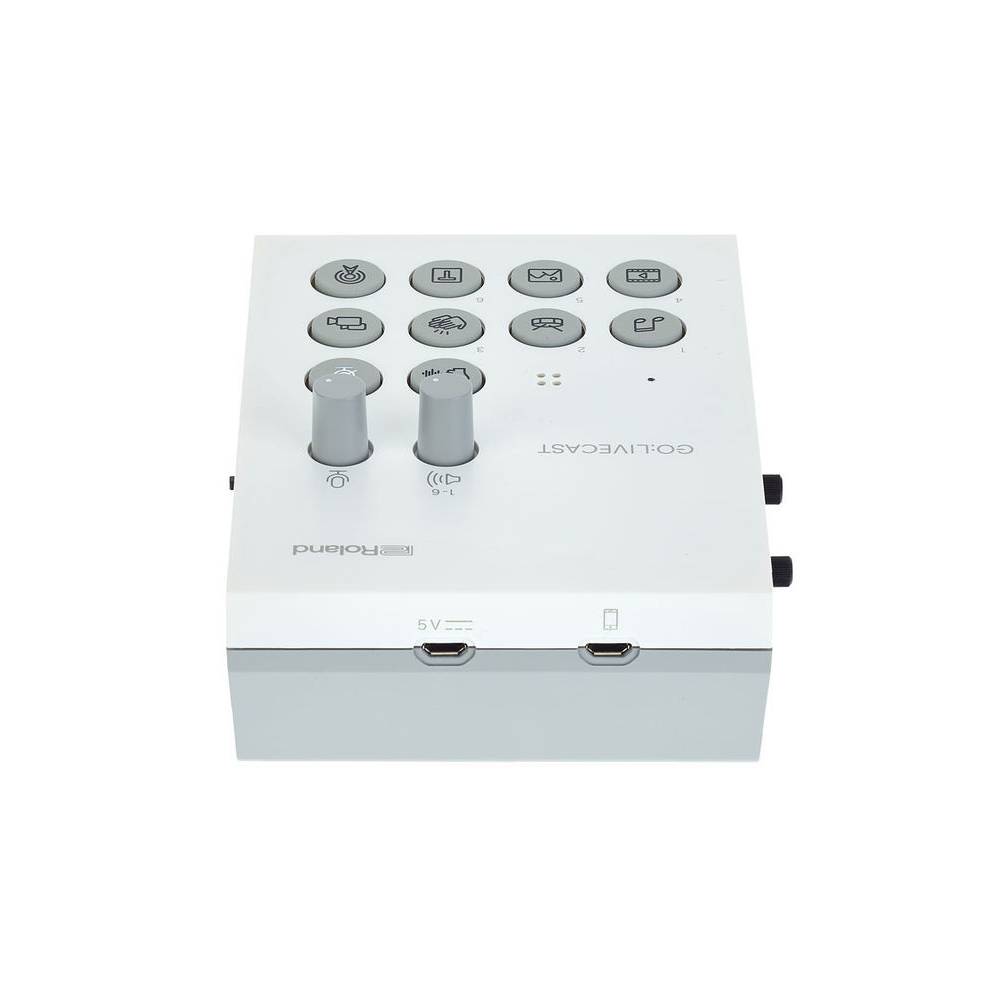 Roland GO:Livecast streaming studio voor smartphones