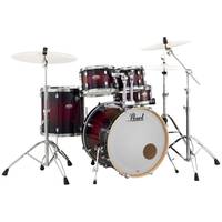 Pearl DMP925S/C261 Decade Maple Gloss Deep Red Burst drumstel
