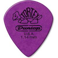 Dunlop Tortex Jazz 1.14mm paars plectrum met scherpe punt